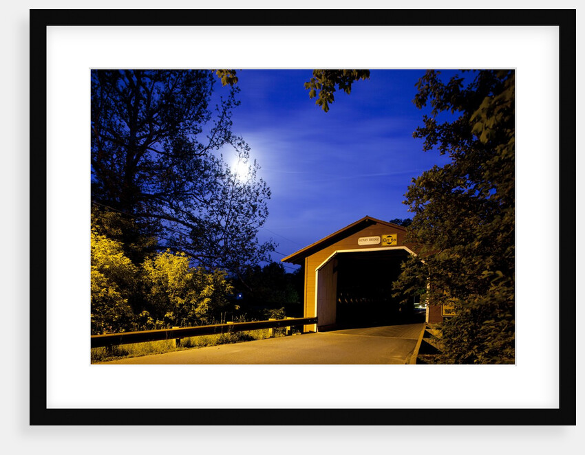 Covered Bridge, Bennington, Vermont by Anonymous