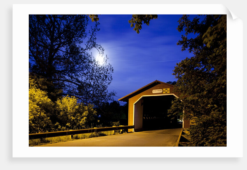 Covered Bridge, Bennington, Vermont by Anonymous