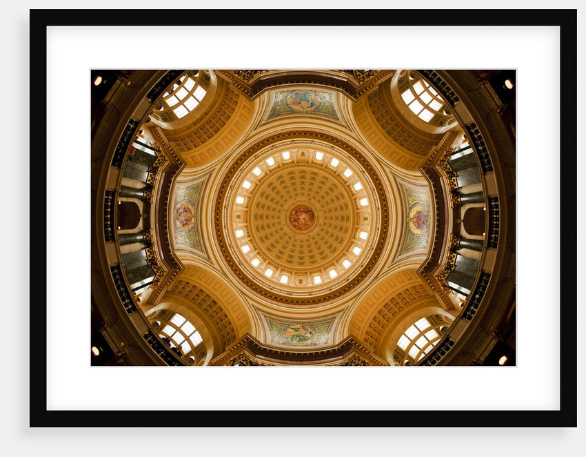 Dome in the Wisconsin State Capitol by Anonymous