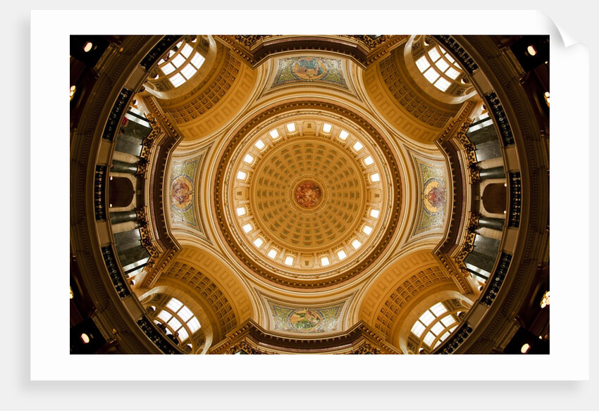 Dome in the Wisconsin State Capitol by Anonymous