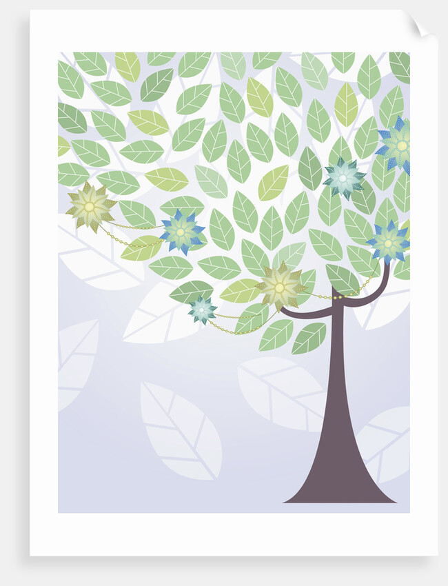 Tree backdrop by Anonymous