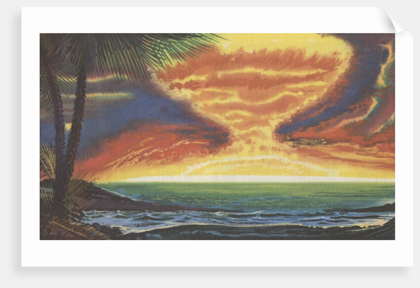 H-bomb testing at Bikini atoll by Anonymous