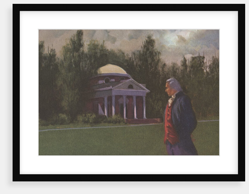 Thomas Jefferson at Monticello by Anonymous