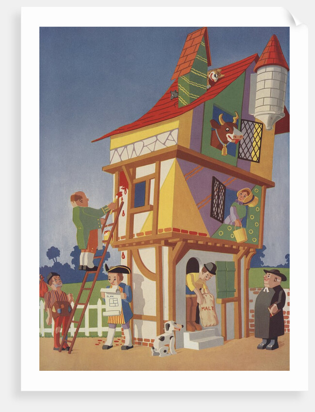 Nursery rhyme illustration by Anonymous