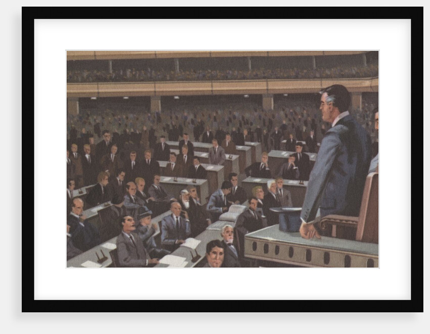 Opening of League of Nations in 1920 by Anonymous