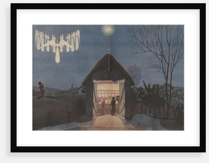 Nativity scene by Andre Edouard Marty