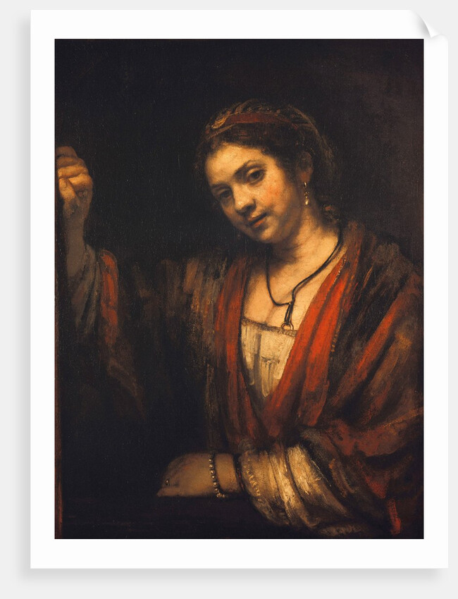 Portrait of Hendrickje Stoffels by Rembrandt Harmensz van Rijn