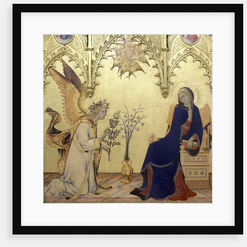 The Annunciation by Simone Martini