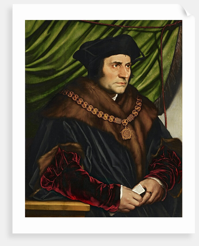 Sir Thomas More by Hans Holbein The Younger