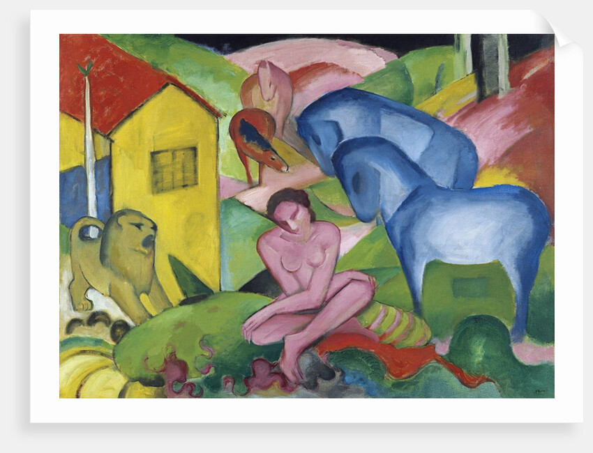 Der Traum (The Dream) by Franz Marc
