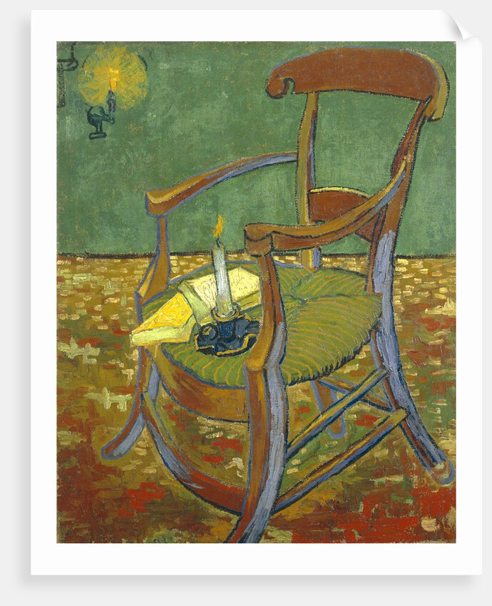 Gauguin's Chair by Vincent Van Gogh
