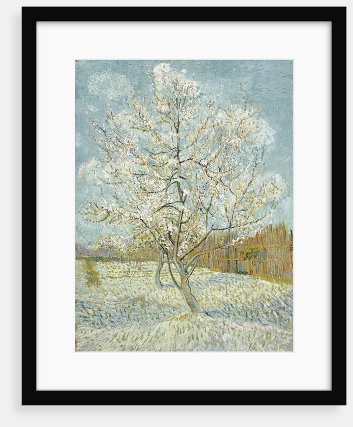 The Pink Peach Tree by Vincent Van Gogh