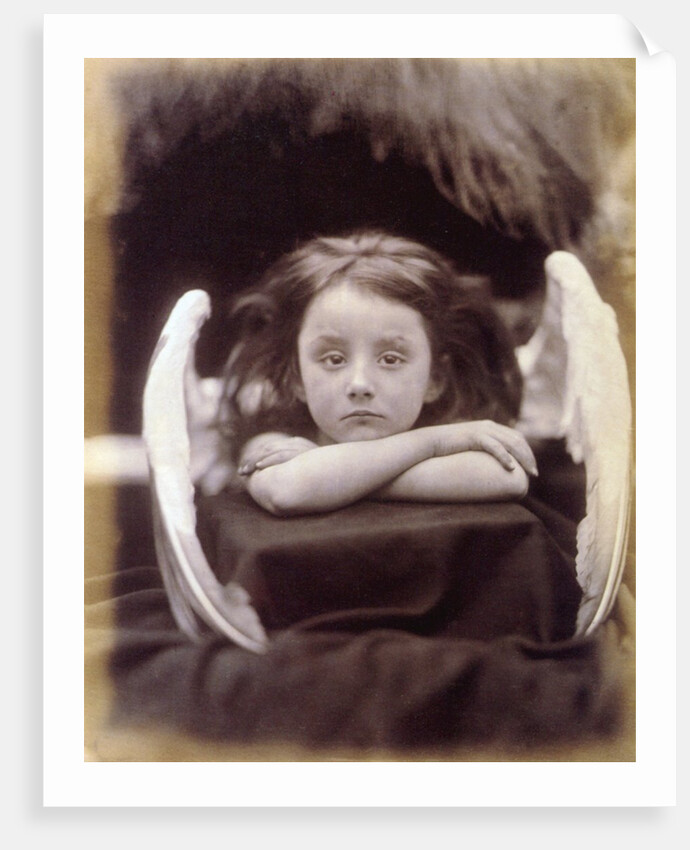 I Wait (Rachel Gurney as an Angel) by Julia Margaret Cameron