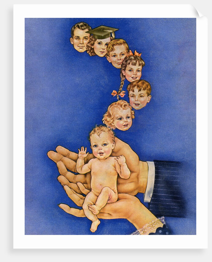 Children growing up by Anonymous