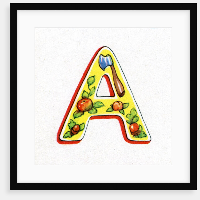 Letter A by Anonymous