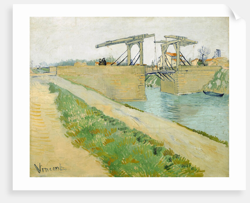 The Langlois Bridge by Vincent Van Gogh