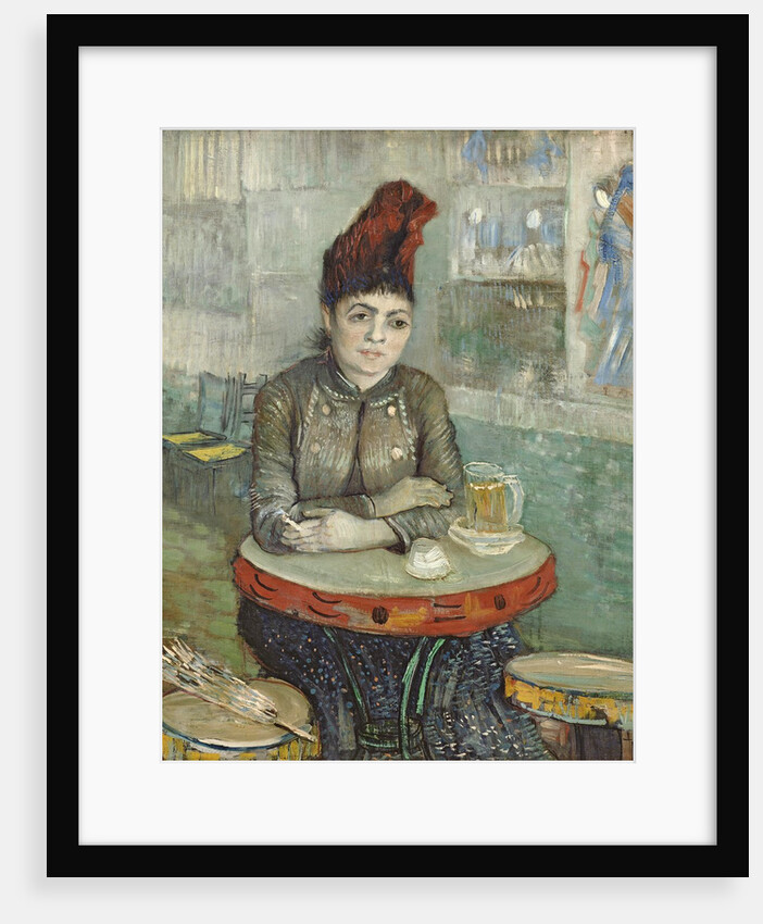 In the Cafe: Agostina Segatori in Le Tambourin by Vincent Van Gogh