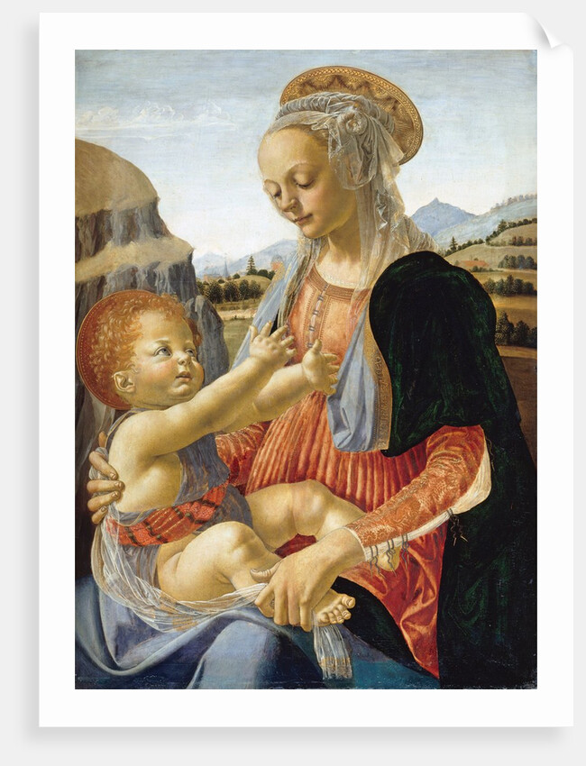 Virgin and Child by Andrea del Verrocchio