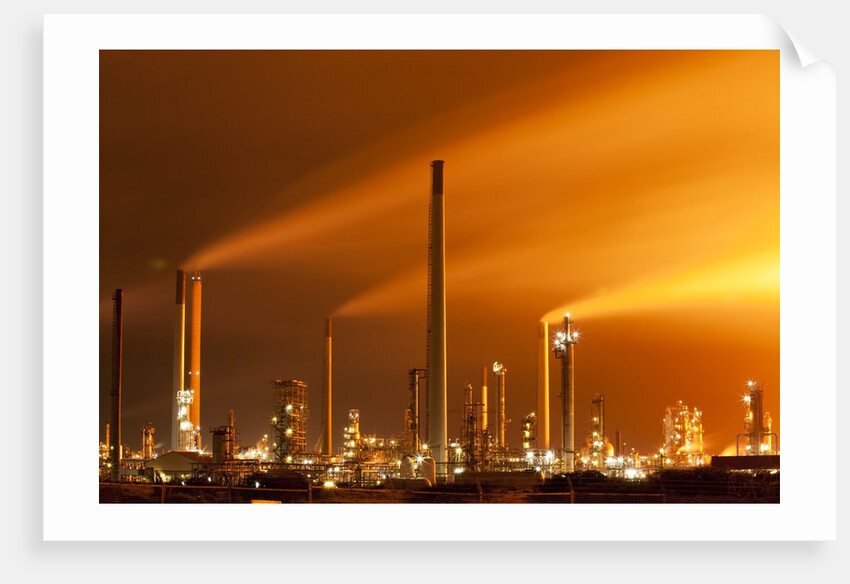 Oil Refinery at Curacao by Anonymous