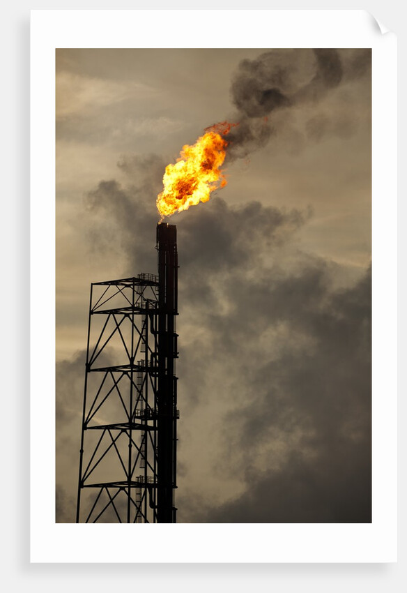 Oil Refinery at Curacao by Anonymous