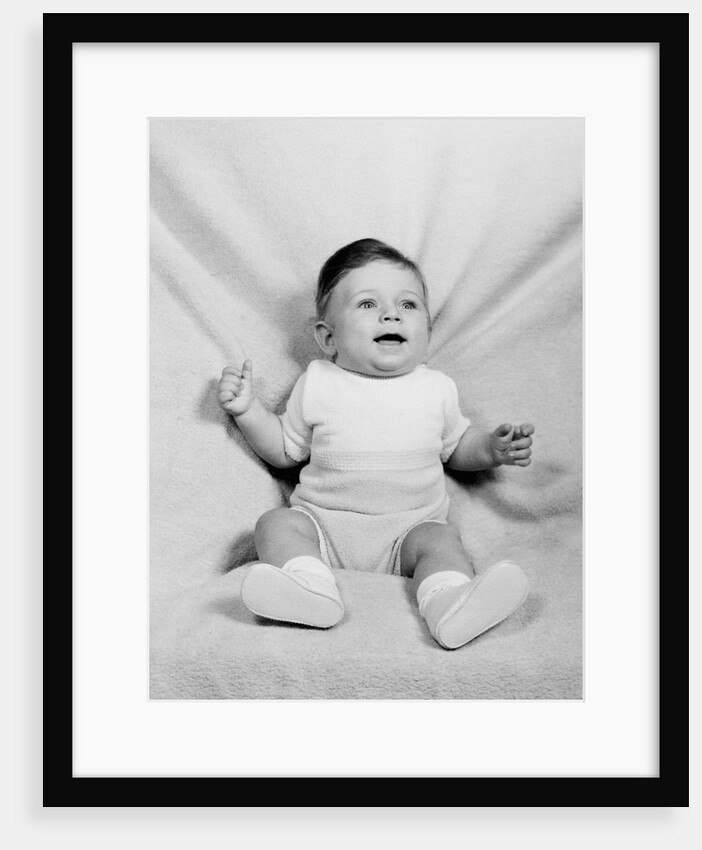 Baby boy portrait, ca. 1952 by Anonymous