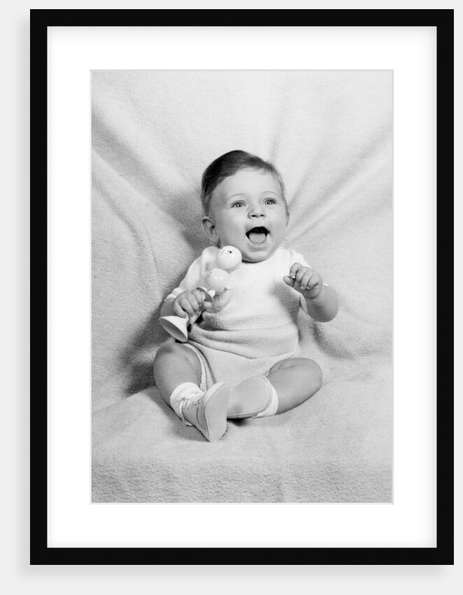 Baby boy portrait, ca. 1952 by Anonymous