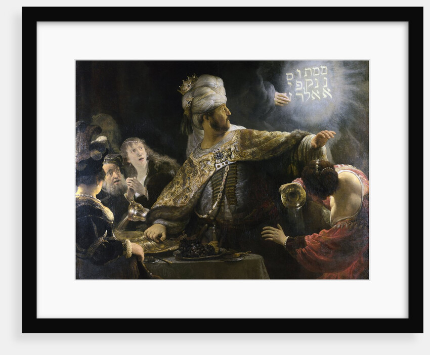Belshazzar's Feast by Rembrandt van Rijn