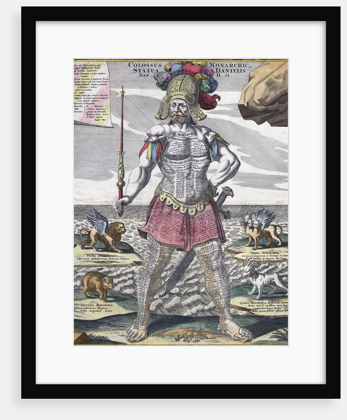 Colossus holding scepter by Anonymous