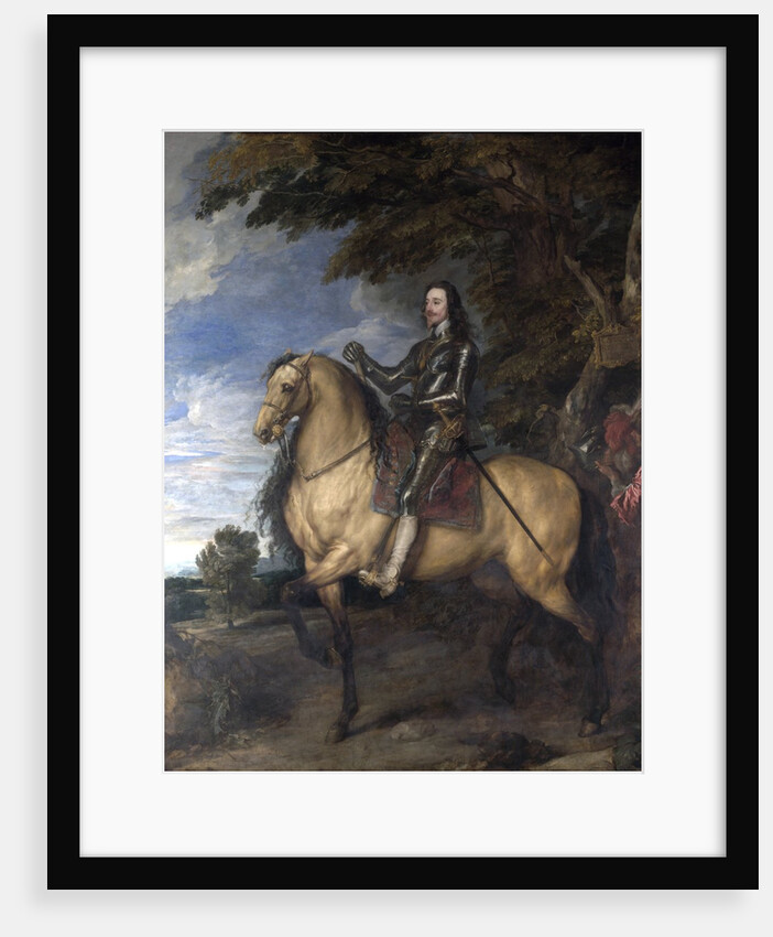 Equestrian Portrait of Charles I by Anthony van Dyck