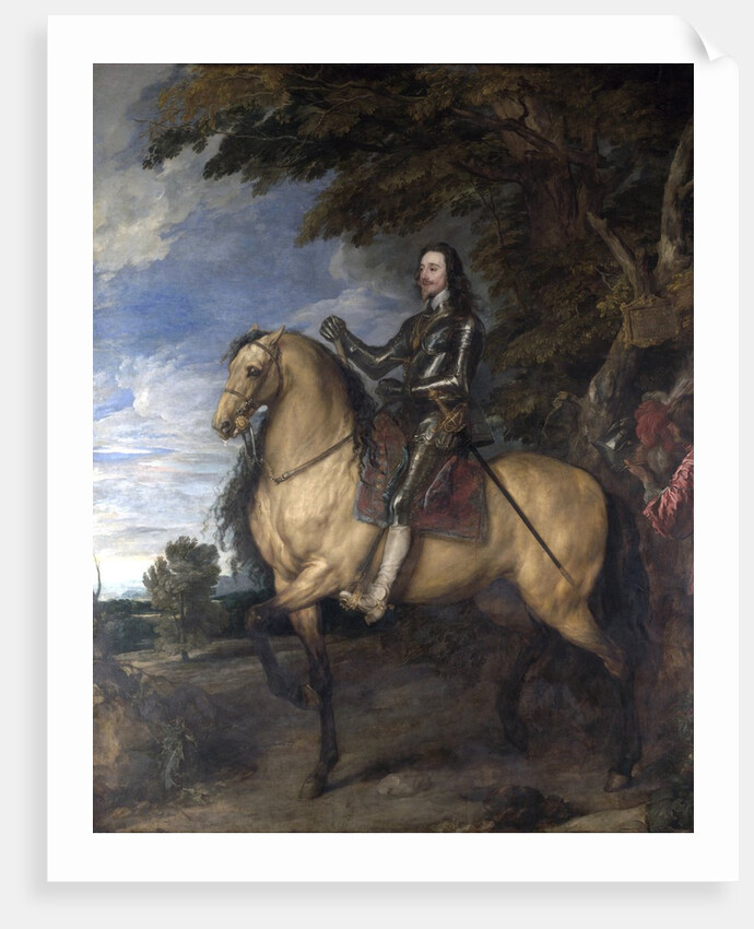 Equestrian Portrait of Charles I by Anthony van Dyck