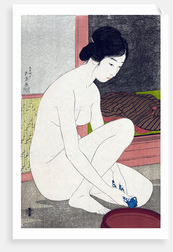Yokugo no onna by Hashiguchi Goyo