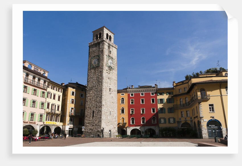 Apponale Tower in Piazza 3 Novembre by Anonymous