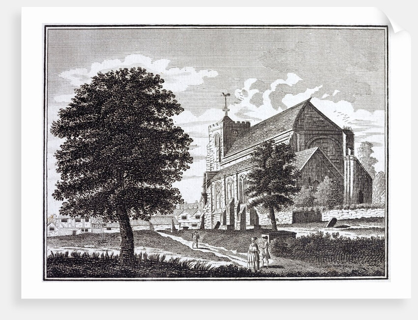 Waltham Abbey church in Essex by Anonymous