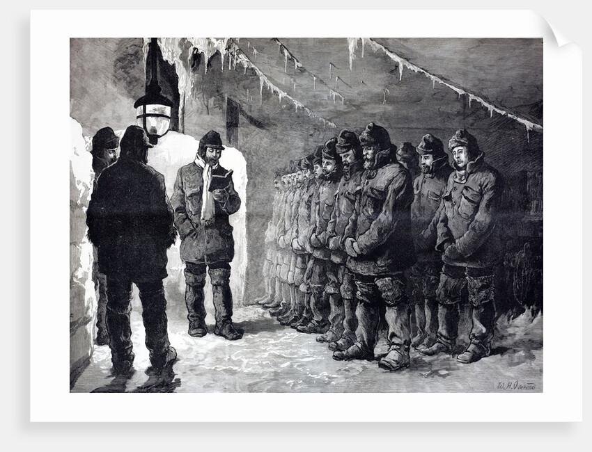 Sunday morning on the Alert in mid winter by Anonymous