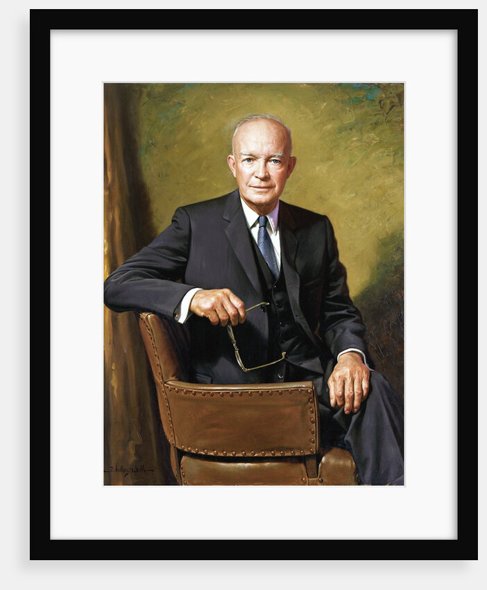 President Dwight D. Eisenhower by James Anthony Wills