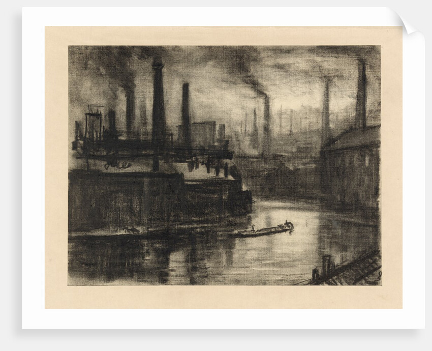 View of East London by Joseph Pennell