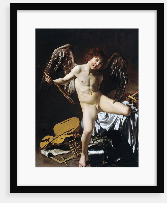 Cupid as Victor by Caravaggio