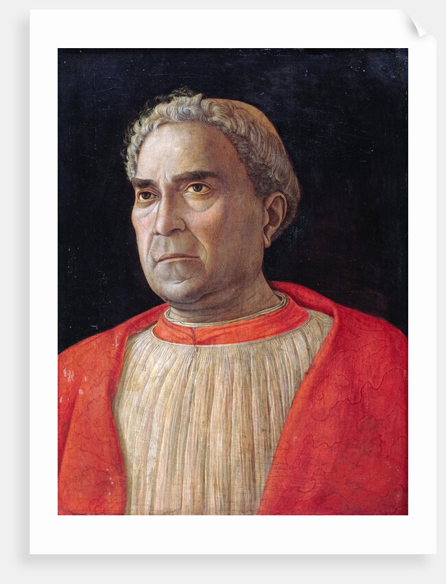 Cardinal Lodovico Trevisano by Andrea Mantegna