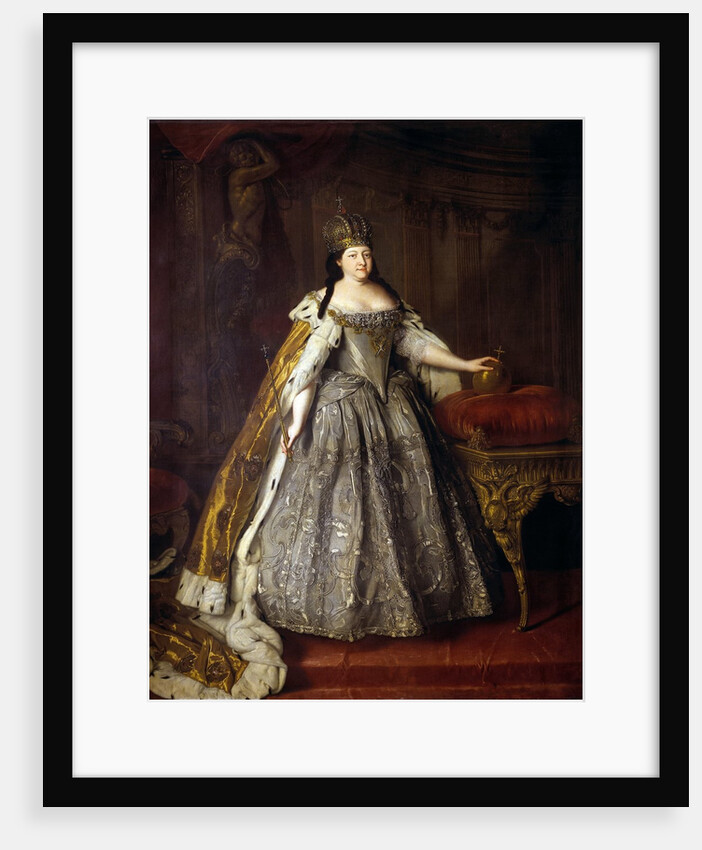 Empress Anna Ioannovna (Anna of Russia) by Louis Caravaque