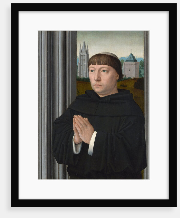 An Augustinian Friar Praying by Gerard David