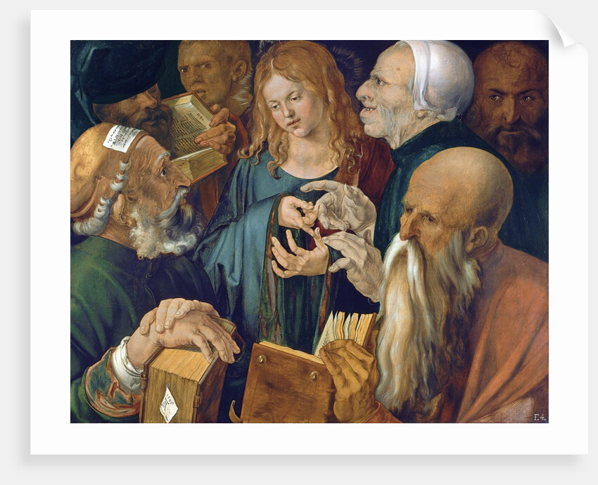 Jesus Among the Doctors by Albrecht Dürer