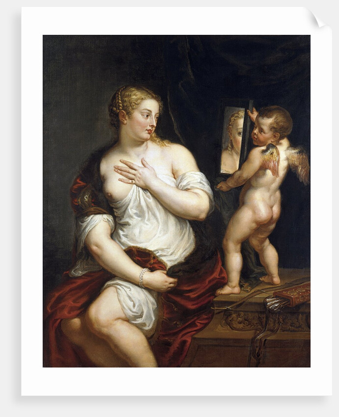 Venus and Cupid by Peter Paul Rubens