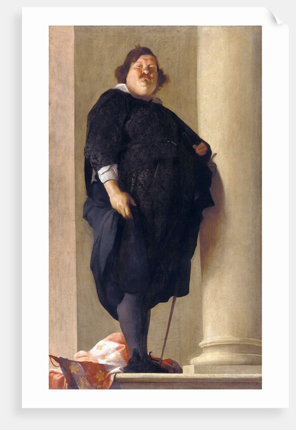 Portrait of an Obese Gentleman attributed to Charles Mellin by Anonymous