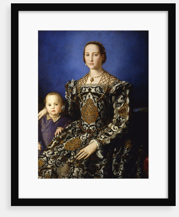 Portrait of Eleanor of Toledo with Her Son Giovanni by Angelo Bronzino