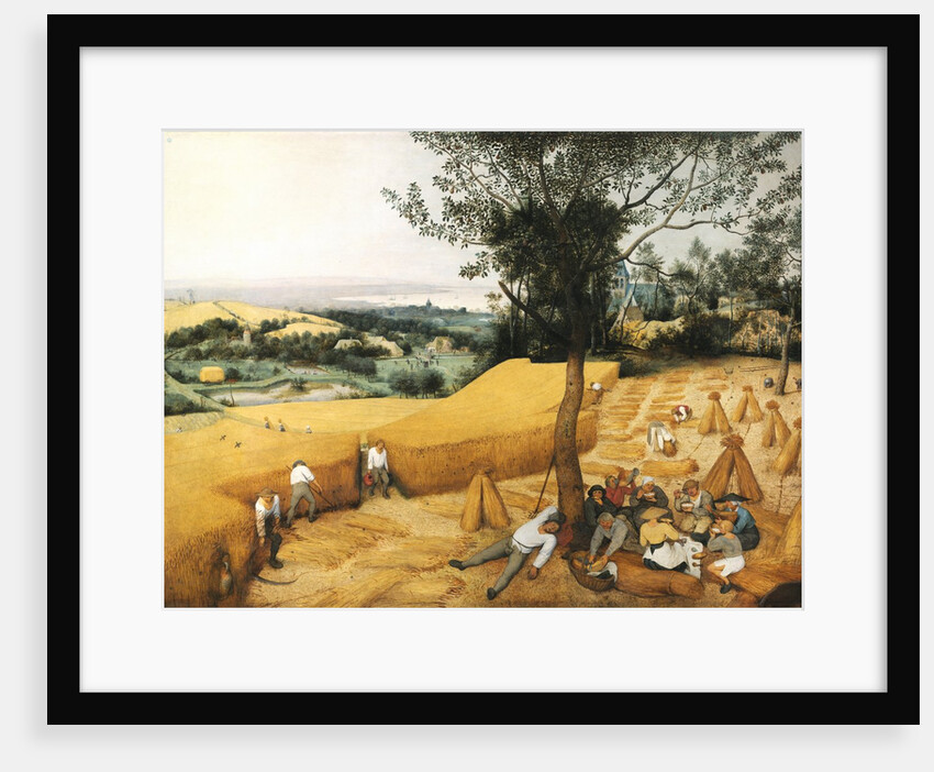 The Harvesters by Pieter Brueghel the Elder