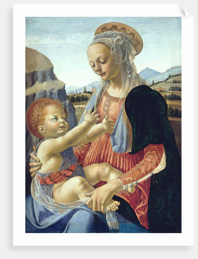 Virgin and Child by Andrea del Verrocchio