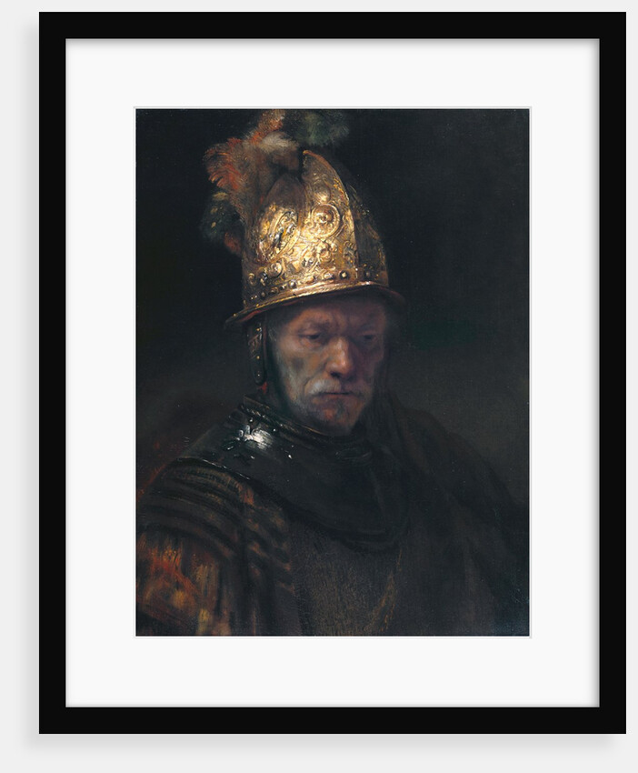 The Man with the Golden Helmet by circle of Rembrandt van Rijn by Anonymous