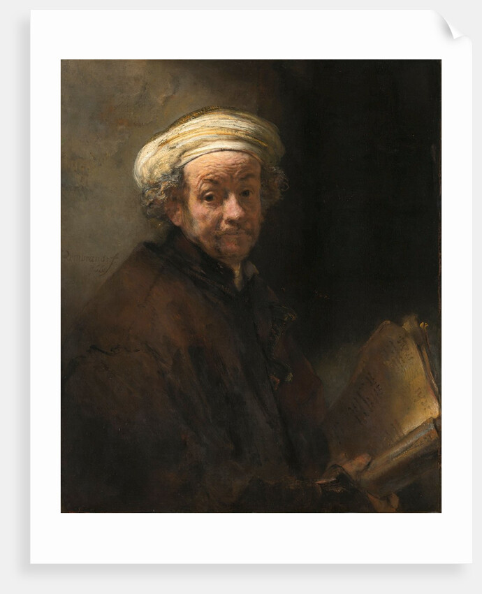 Self-Portrait as the Apostle Paul by Rembrandt van Rijn