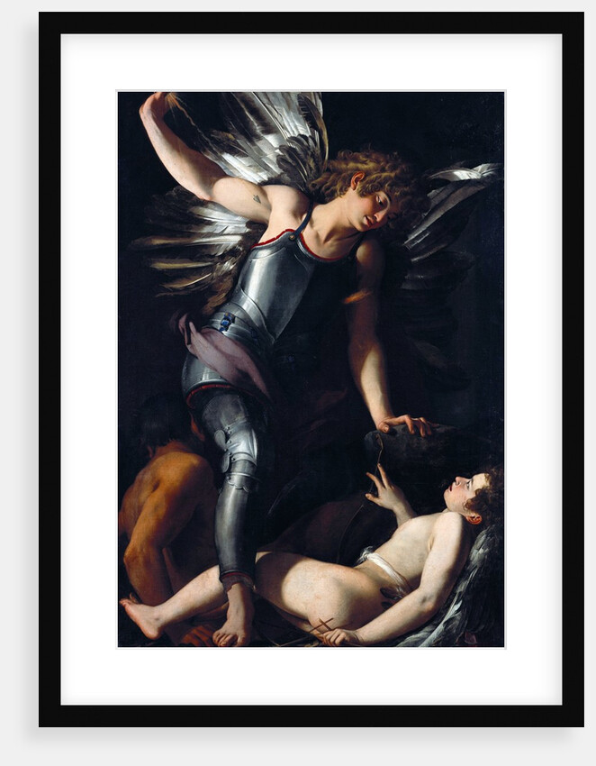 Divine Love Defeats Earthly Love by Giovanni Baglione