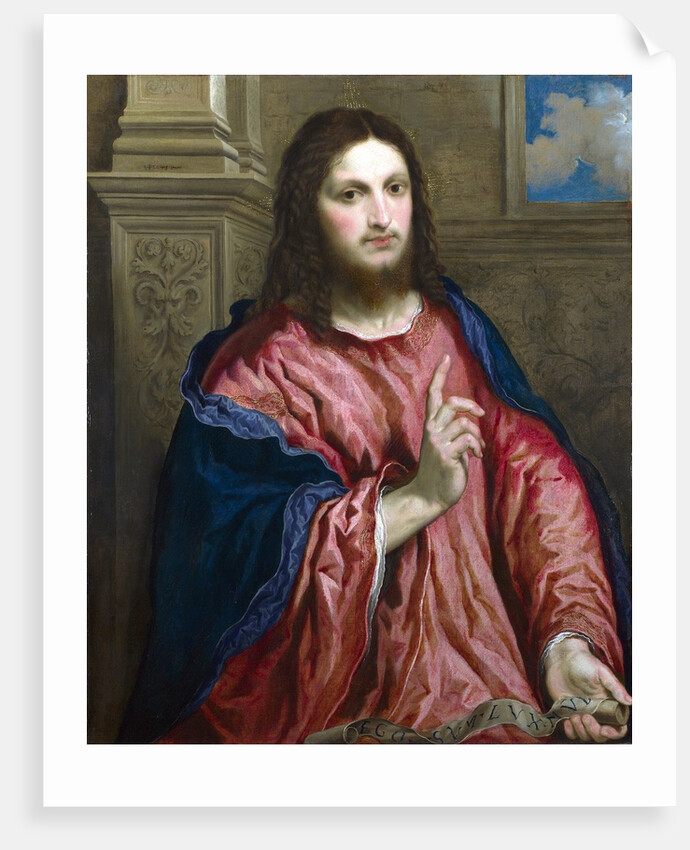 Christ as 'The Light of the World' by Paris Bordone